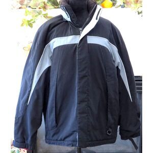 Pacific Trail Vintage 80's/90's Men's Winter Jacket  Black/Gray  Medium EUC